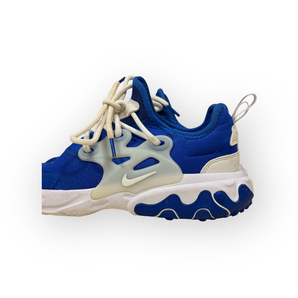Nike React Presto Hyper Royal/White-Black-Volt BQ4002-400 Youth Sz 5Y​​ - Picture 5 of 9